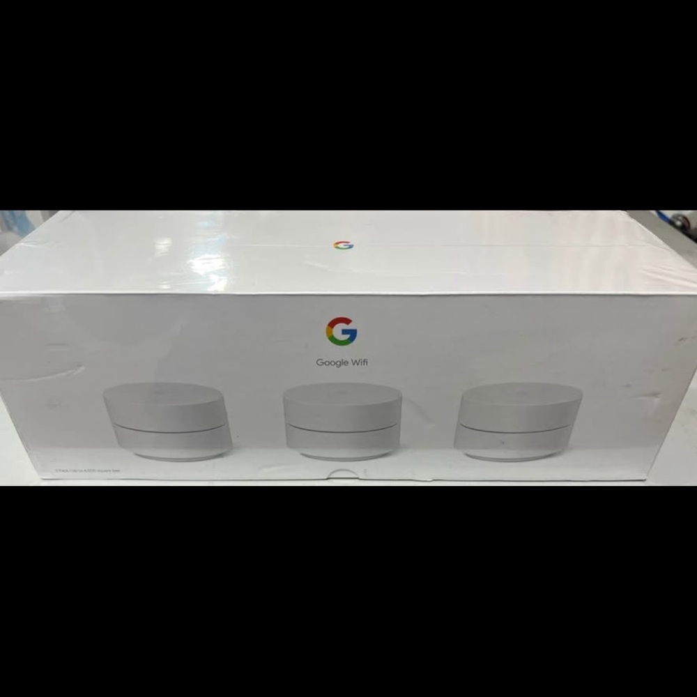 NEW/SEALED GOOGLE WIFI MESH ROUTER 3 PACK